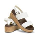 Crocs womens Brooklyn Cork Low Wedge