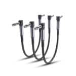 Elebase Guitar Patch Cables 6-Inch 3-Pack