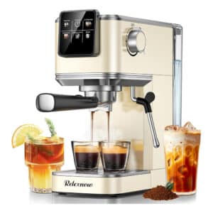 RELEXNOW - Espresso Machine 20 Bar Espresso