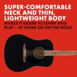 Fender California Debut Redondo Series Black