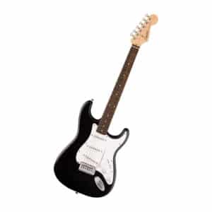 Fender Squier Debut Series Stratocaster Electric Guitar – Black with Matte Finish