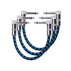 GOGHOST - 3-Pack 6 Inch Guitar Patch Cable