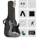 RST-150 39 Beginner Electric Guitar Kit with Amp & HSS Pickups