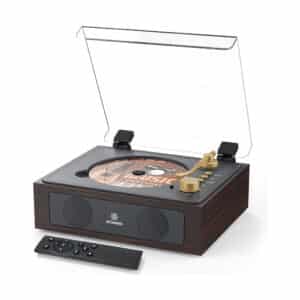 RetroAudio CD Player with Built-in Speakers Bluetooth