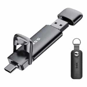 SSK External USB C SSD Flash Drive 512GB