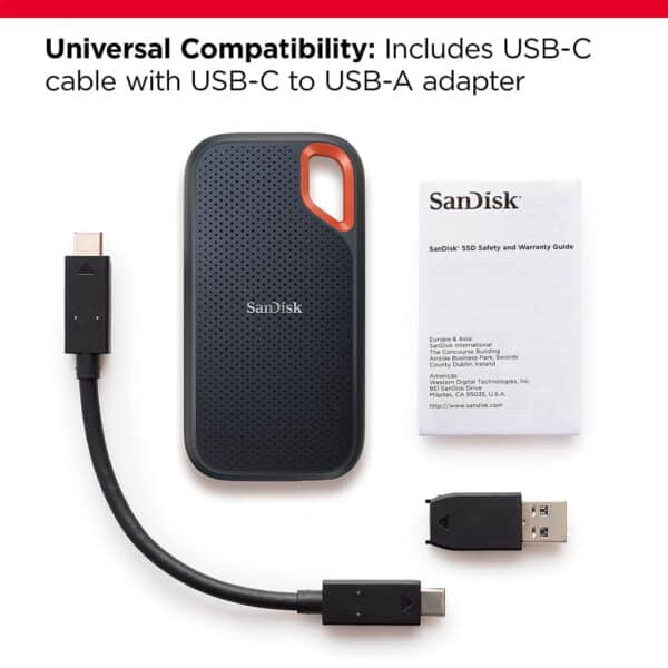 SanDisk 2TB Extreme Portable SSD