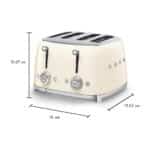 Smeg 50's Style Retro 4 Slice Toaster 6