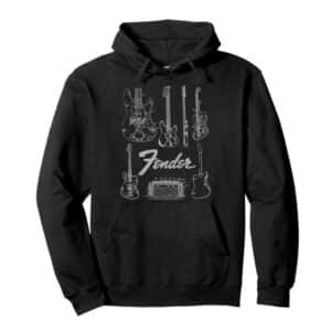 Fender Guitars & Amp Logo Pullover Hoodie