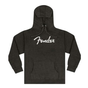 Fender Spaghetti Logo Hoodie - Gray Heather