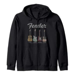 Fender Vintage Guitar Lineup Zip Hoodie