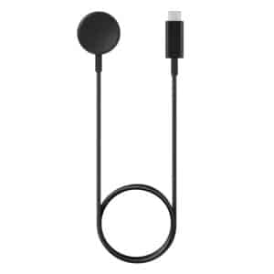SAMSUNG Galaxy Watch Fast Magnetic Charger – Power Up in Style (Black, 2024)