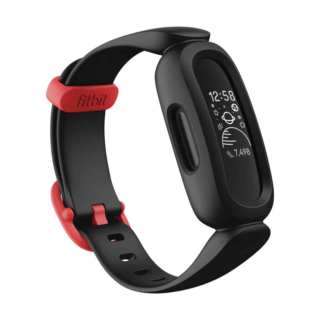 Fitbit Ace 3 Activity-Tracker for Kids 6+ Minions (Black/Racer Red)