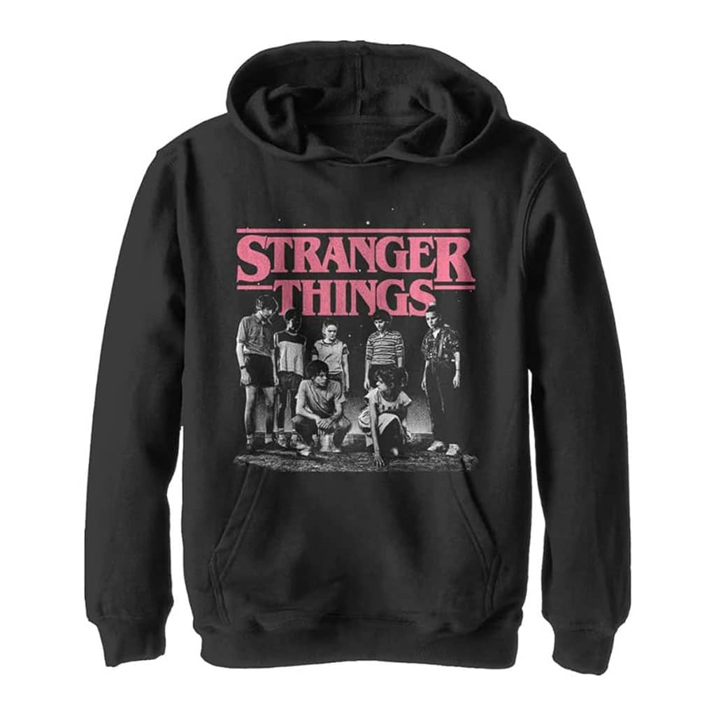 Netflix unisex-child Stranger Things Stranger Fade Youth Pullover Hoodie