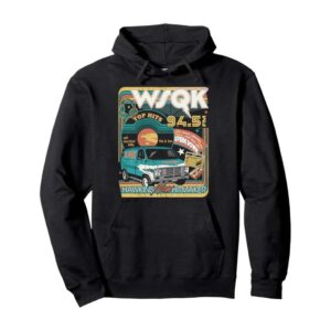 Stranger Things Season 5 WSQK Hawkins New Hitmaker Retro Pullover Hoodie