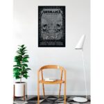 BUY ART FOR LESS Officially Licensed Metallica - Black Album 24 x 36 Inch Art Poster