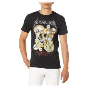 Metallica Mens Metallica Vintage Shortest Straw T-Shirt
