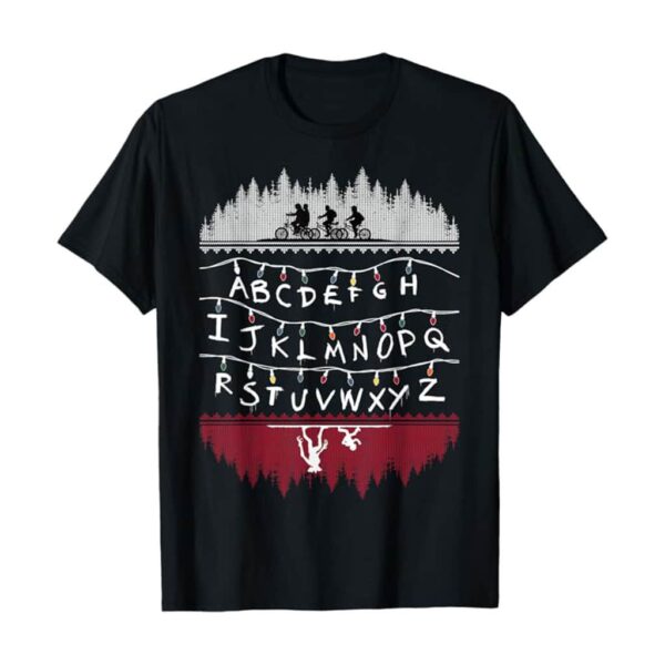Netflix Stranger Things Alphabet Lights T-Shirt