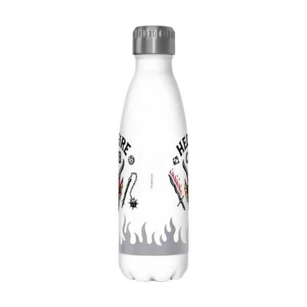 Netflix Stranger Things Hellfire Logo Flame 17 oz Stainless Steel Bottle