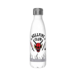 Netflix Stranger Things Hellfire Logo Flame 17 oz Stainless Steel Bottle