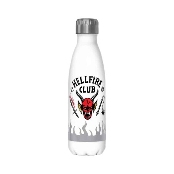 Netflix Stranger Things Hellfire Logo Flame 17 oz Stainless Steel Bottle