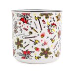 Silver Buffalo Stranger Things Hellfire Club Icons Ceramic Camper Mug
