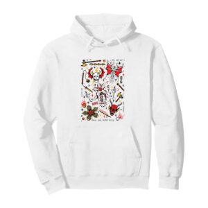 Stranger Things Hellfire Club Demobat Skull Pullover Hoodie