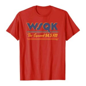 Stranger Things S5V1 WSQK The Squawk Officially Licensed T-Shirt (Red)
