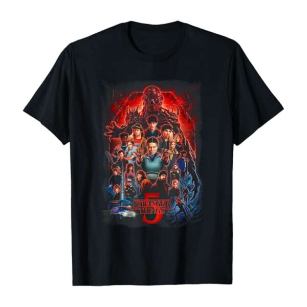 Stranger Things Season 5 Kyle Lambert Officially Licensed T-Shirt