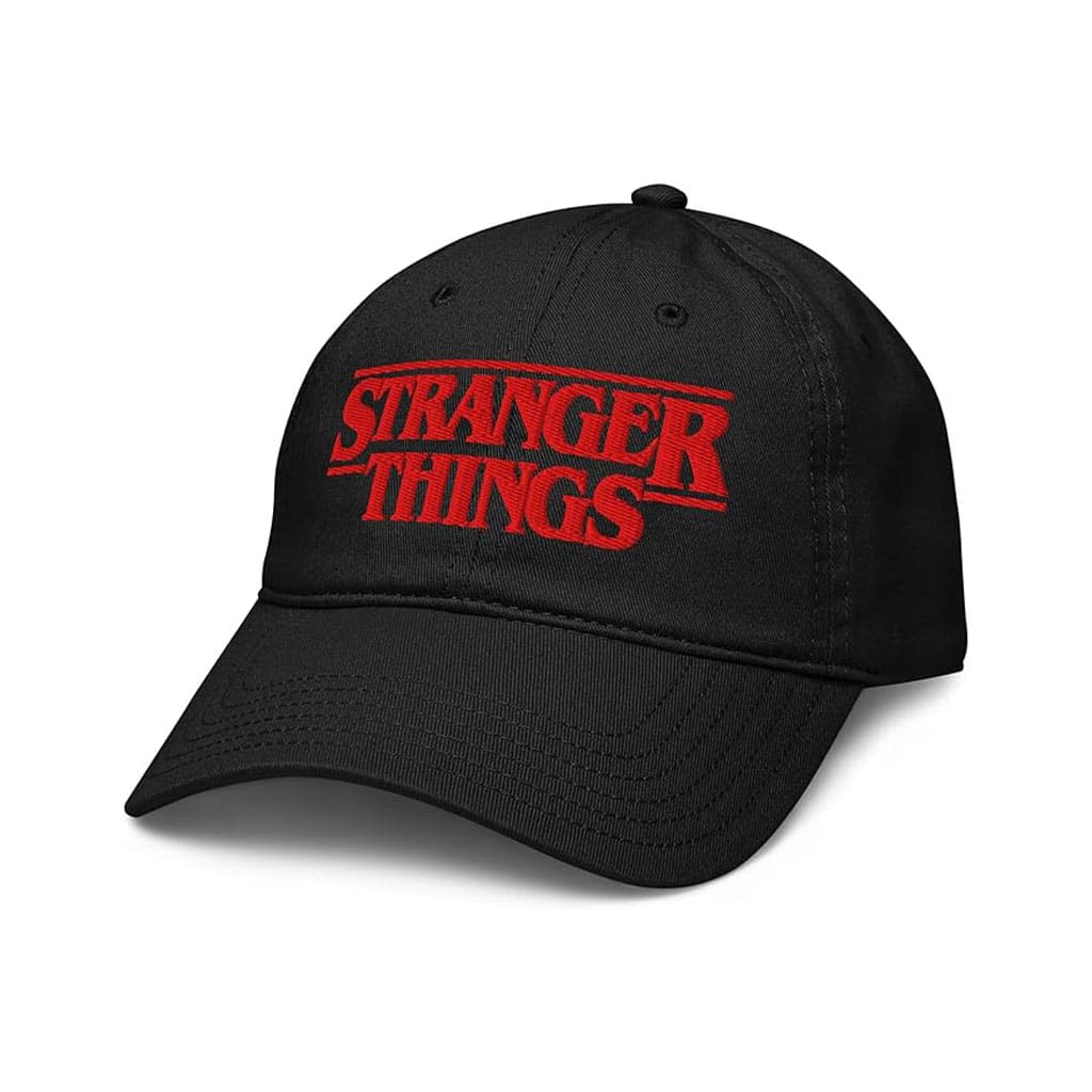 Stranger Things Solid Logo Adjustable Baseball Hat