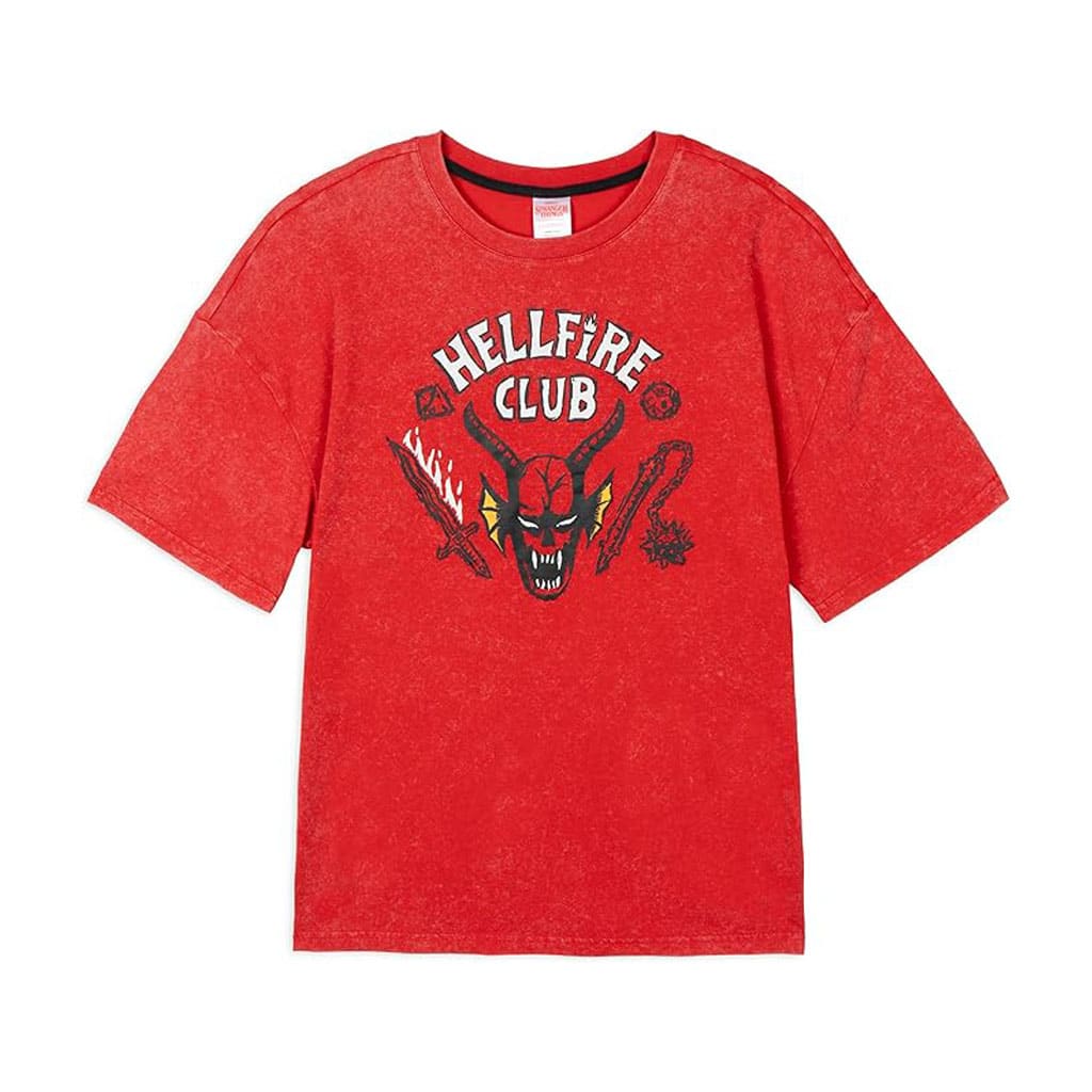 Stranger Things T-Shirt Little Kid to Adult Sizes (Red 6-2XL)