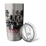 Stranger Things The Upside Down Logo Stainless Steel Insulated Tumbler