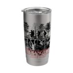 Stranger Things The Upside Down Logo Stainless Steel Insulated Tumbler