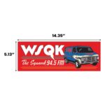 Stranger Things WSQK Metal Sign
