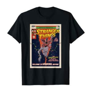 Stranger Things - Welcome to Hawkins Comic Cover T-Shirt