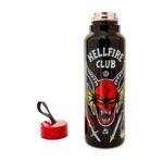 Toynk Stranger Things Hellfire Club Stainless Steel Water Bottle With Strap