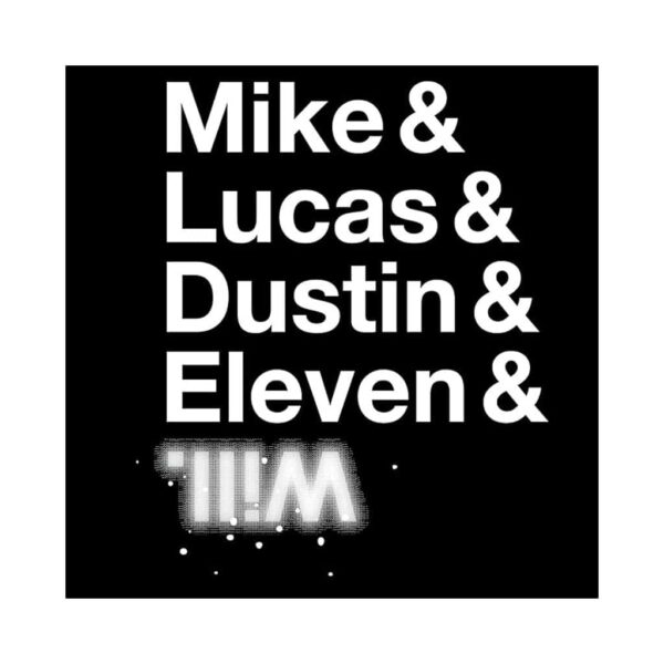 UGP Campus Apparel The Party - Mike Lucas Dustin Eleven Will Hoodie
