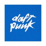 Daft Punk Classic Logo Tee Blue-2