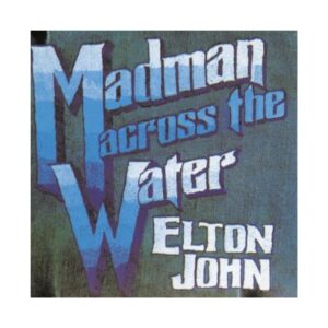 Elton John  - Madman Across The Water Light Blue Splatter