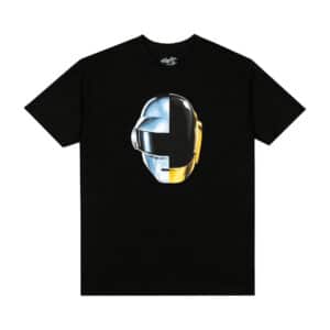 Daft Punk - Unisex Adult  Official Merch Split Helmet Tee