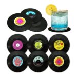 Somisgarden - Vintage Vinyl Record Coasters 6-Piece Set M1