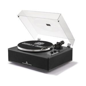 ANGELS HORN Bluetooth Vinyl Record Player (Black)