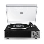 ONE-Q All-in-one Vinyl Record Player (Black)