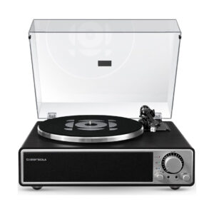 ONE-Q All-in-one Vinyl Record Player (Black)