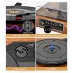 Vangoa Vinyl Record Player-2
