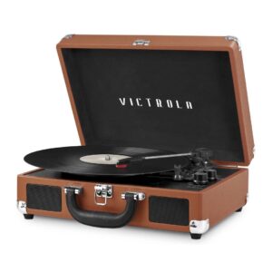 Victrola Journey - Bluetooth Suitcase Record Player - Cognac